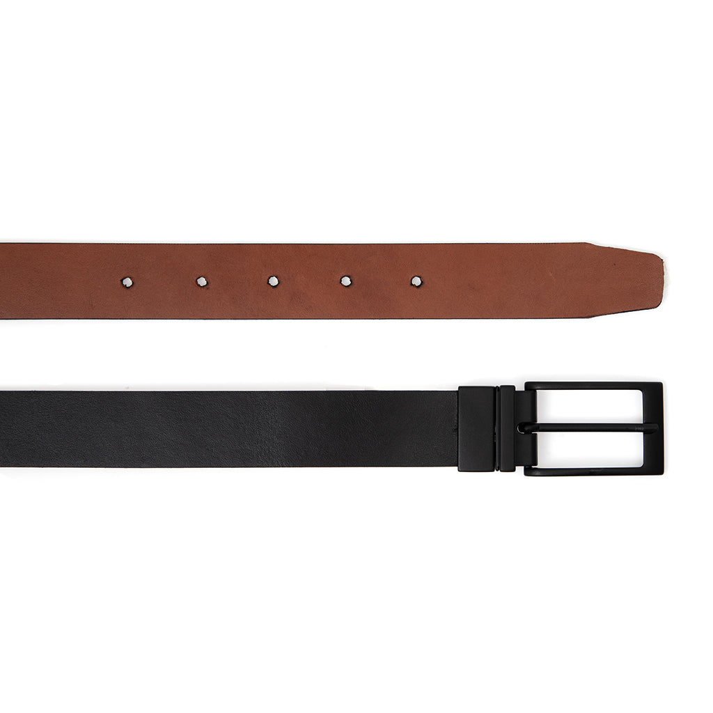 Cinto Masculino Social Double Slim Black