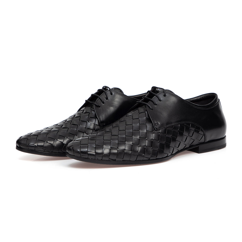 Sapato Masculino Derby Charm Amarrar Tressê
