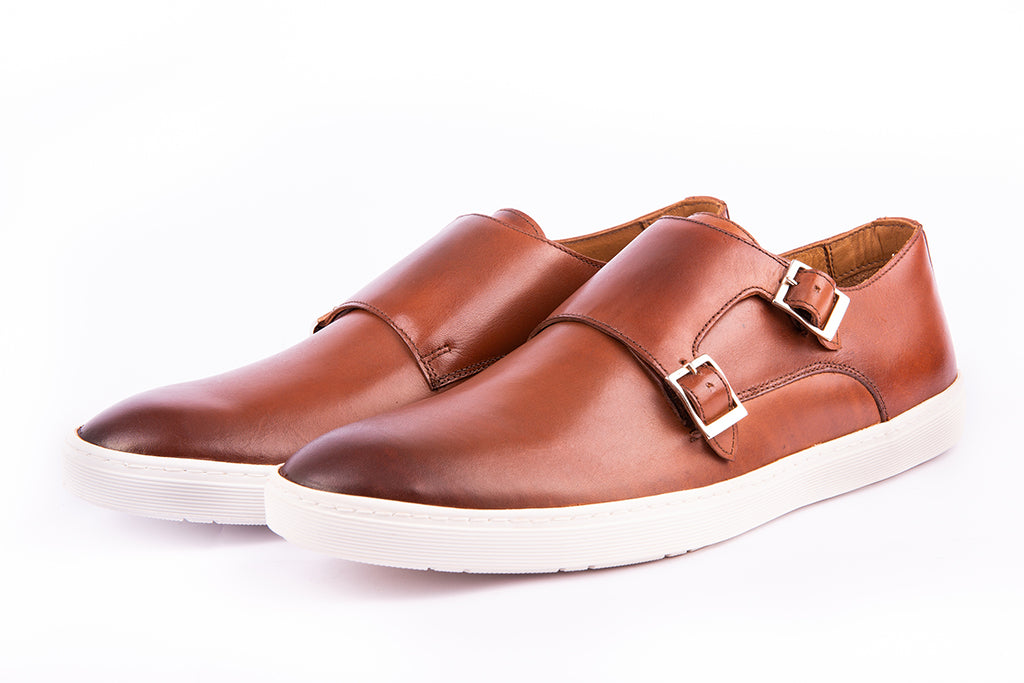 Sapato Masculino Double Monk Balada