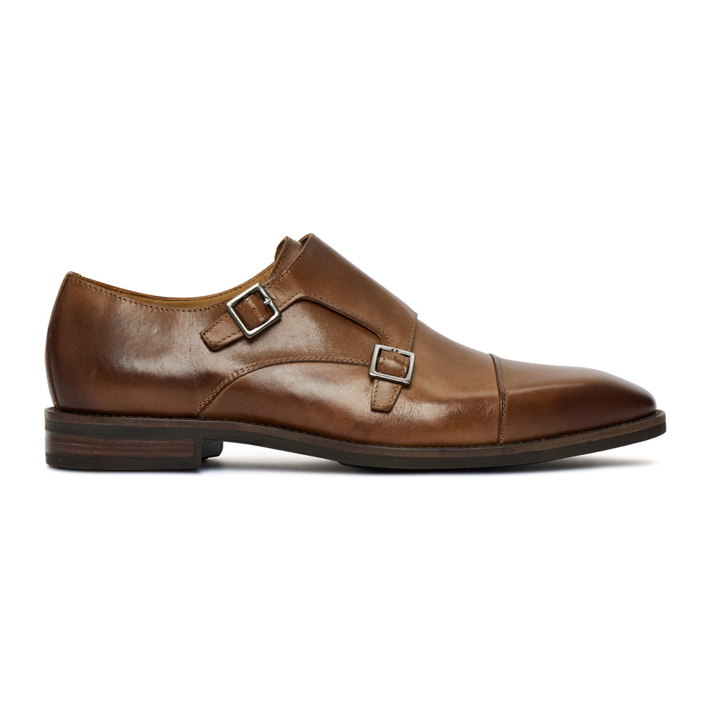 Sapato Masculino Double Monk Boston