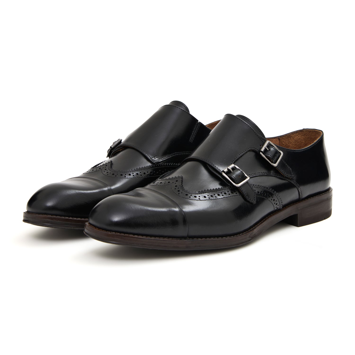 Sapato Masculino Double Monk C